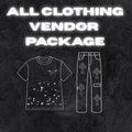 All clothing vendor package